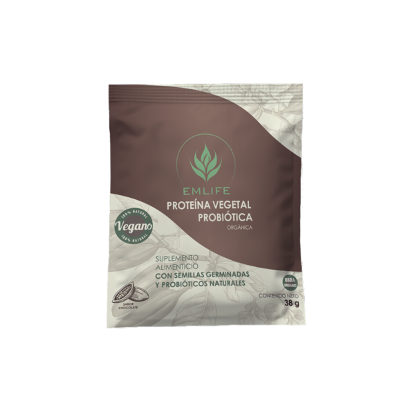 Proteína Probiótica Vegetal (Caja 30 Pzas.)